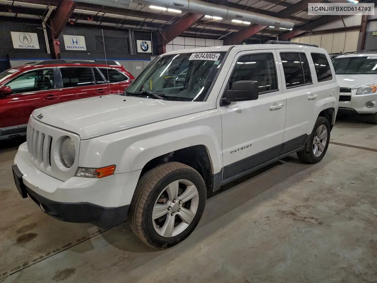 1C4NJRFBXCD614793 2012 Jeep Patriot Latitude