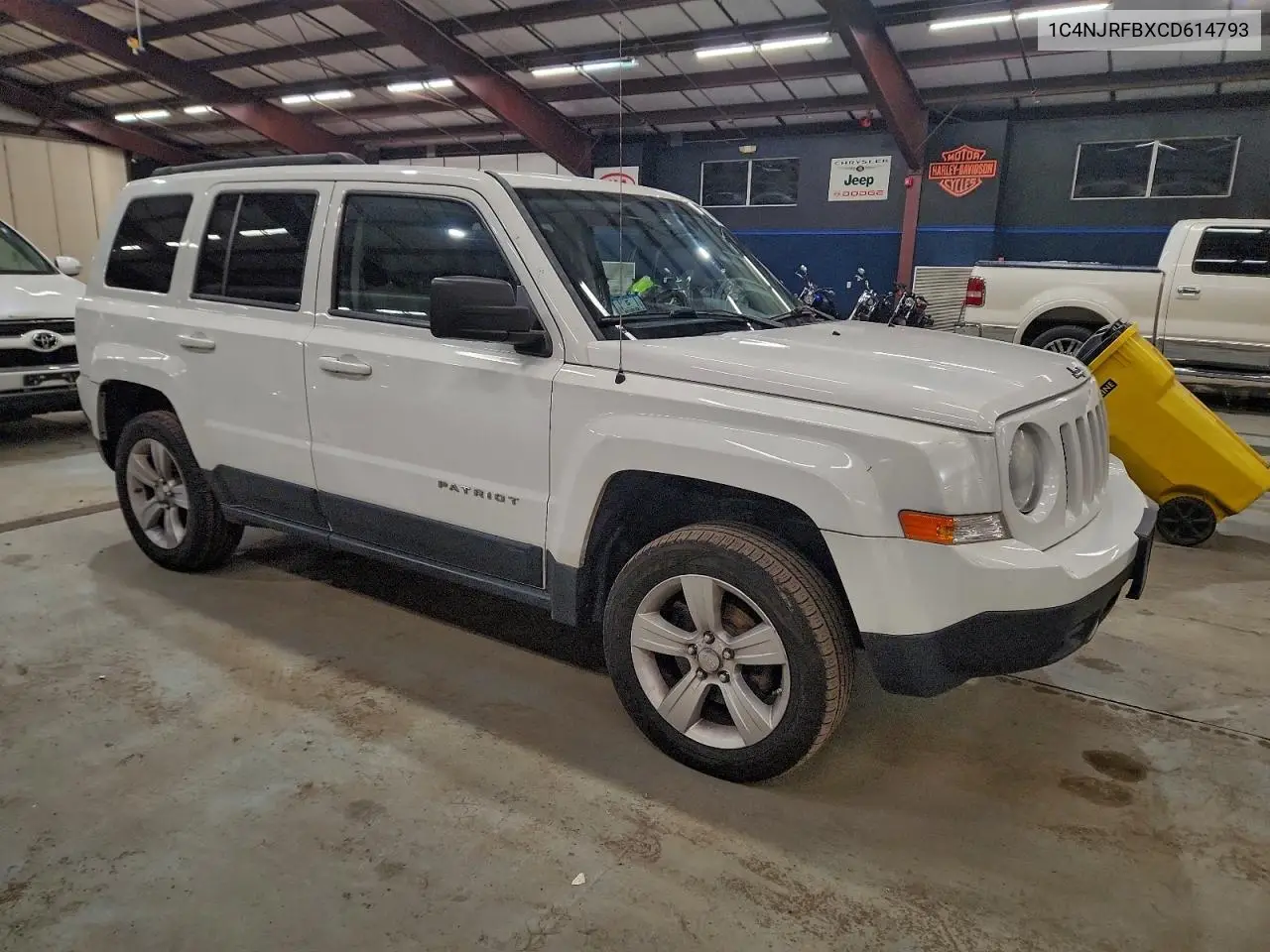 1C4NJRFBXCD614793 2012 Jeep Patriot Latitude