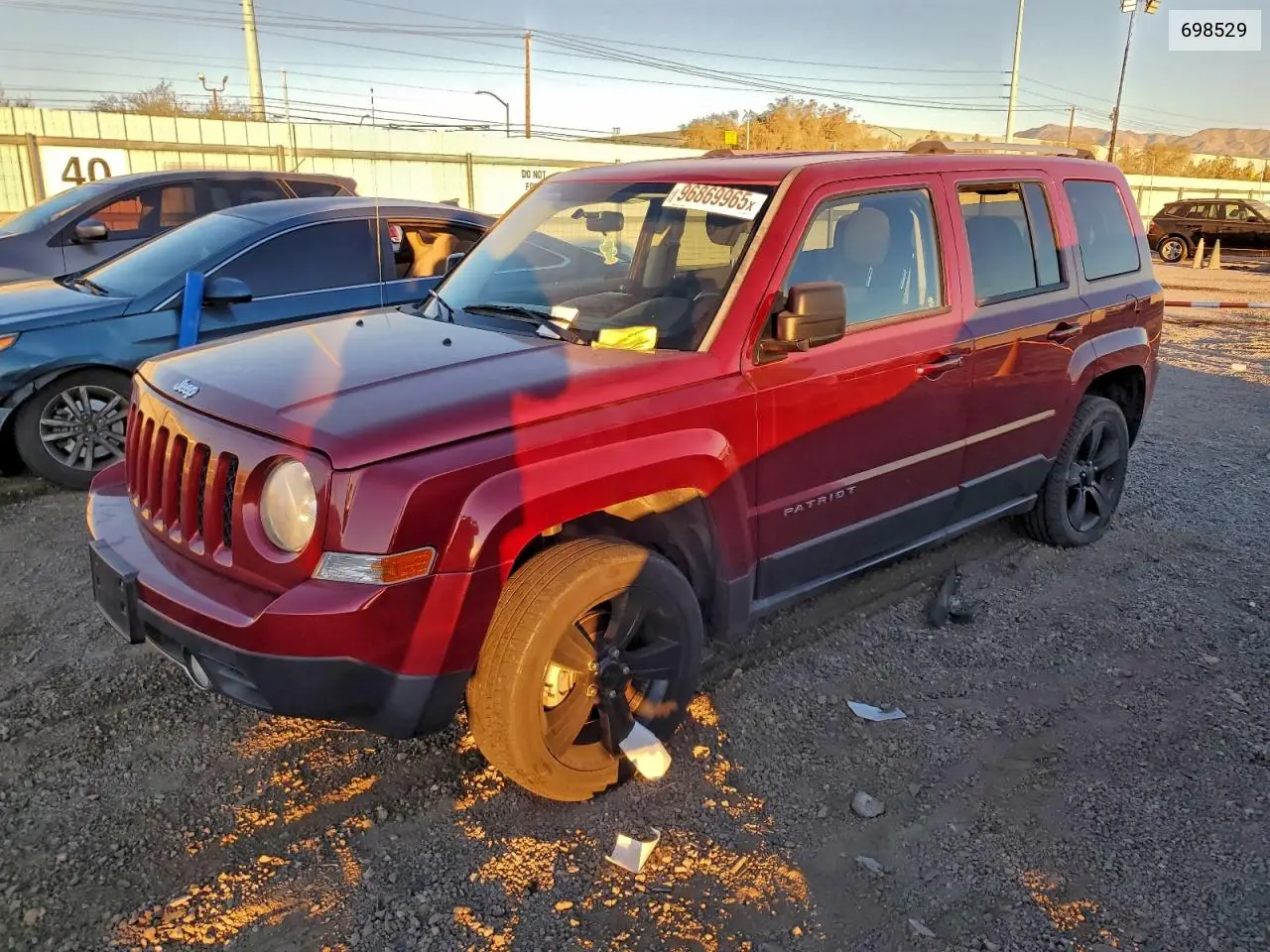 698529 2012 Jeep Patriot La