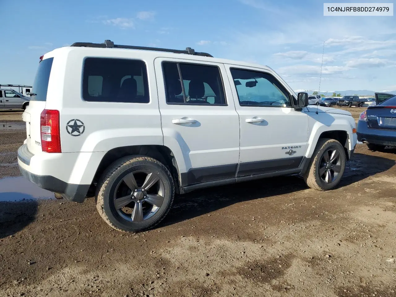 2013 Jeep Patriot Latitude VIN: 1C4NJRFB8DD274979 Lot: 55842865
