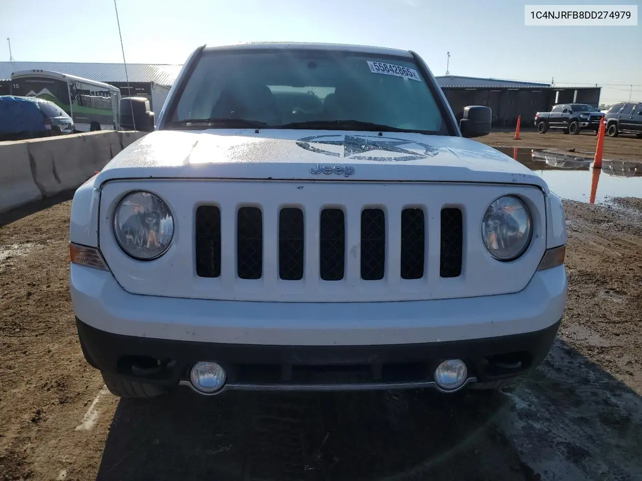 2013 Jeep Patriot Latitude VIN: 1C4NJRFB8DD274979 Lot: 55842865