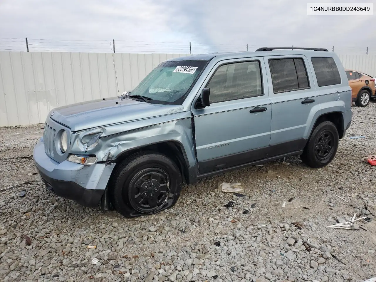 1C4NJRBB0DD243649 2013 Jeep Patriot Sport