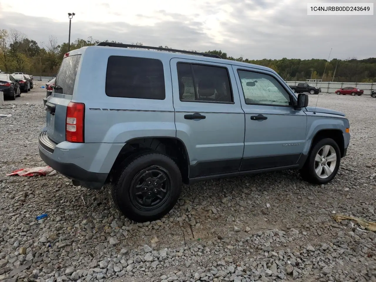 1C4NJRBB0DD243649 2013 Jeep Patriot Sport