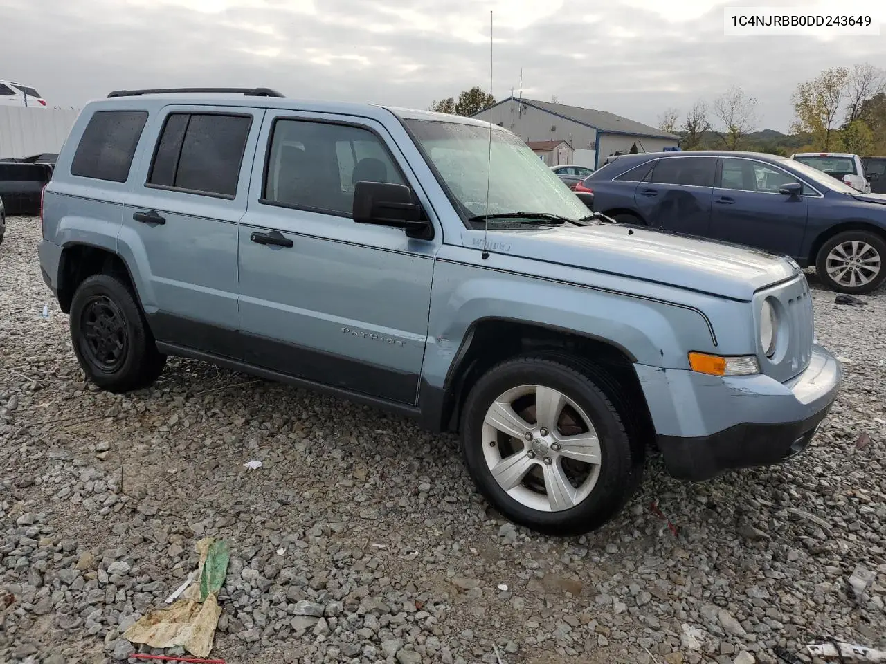 1C4NJRBB0DD243649 2013 Jeep Patriot Sport
