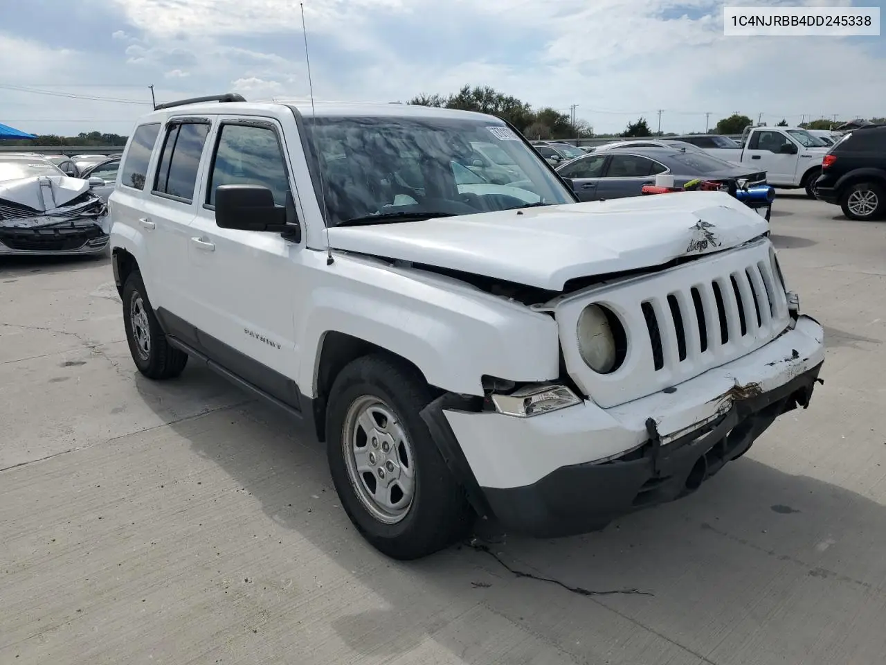 1C4NJRBB4DD245338 2013 Jeep Patriot Sport