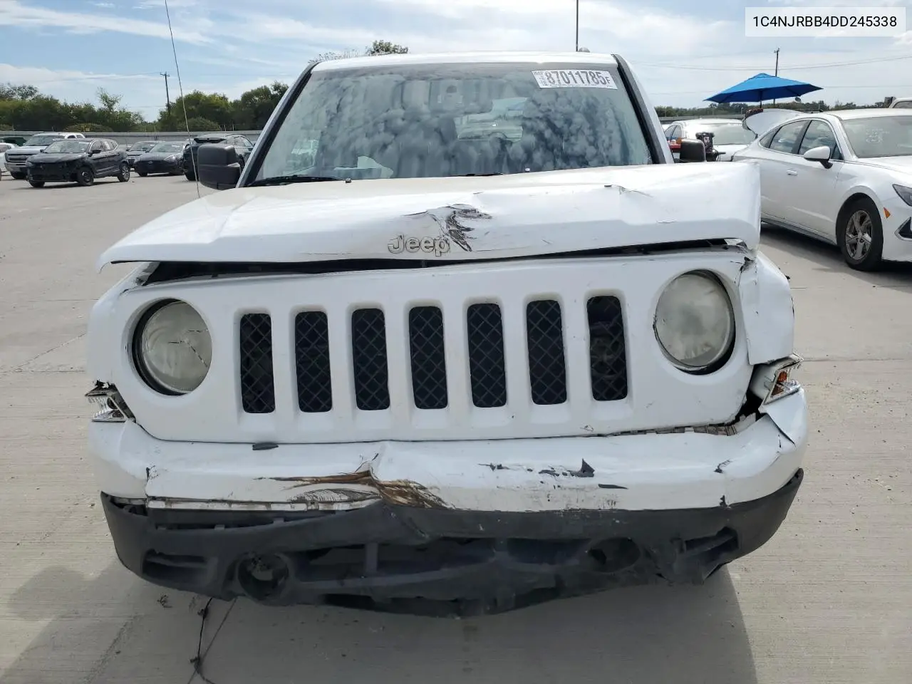 1C4NJRBB4DD245338 2013 Jeep Patriot Sport
