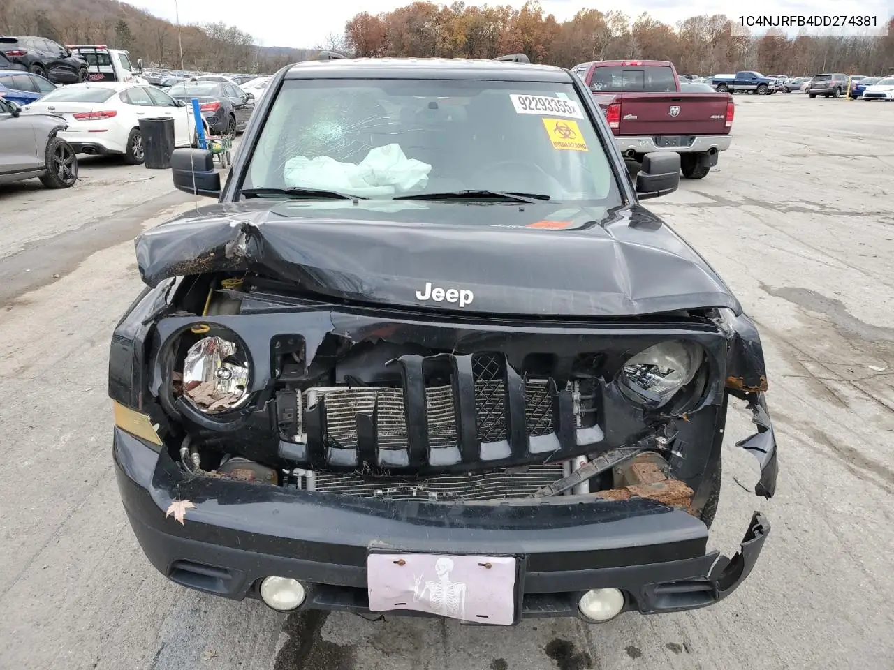 1C4NJRFB4DD274381 2013 Jeep Patriot Latitude