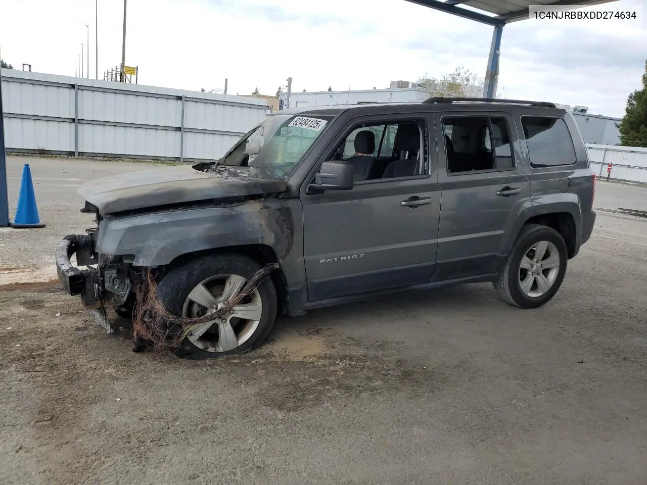 1C4NJRBBXDD274634 2013 Jeep Patriot Sport