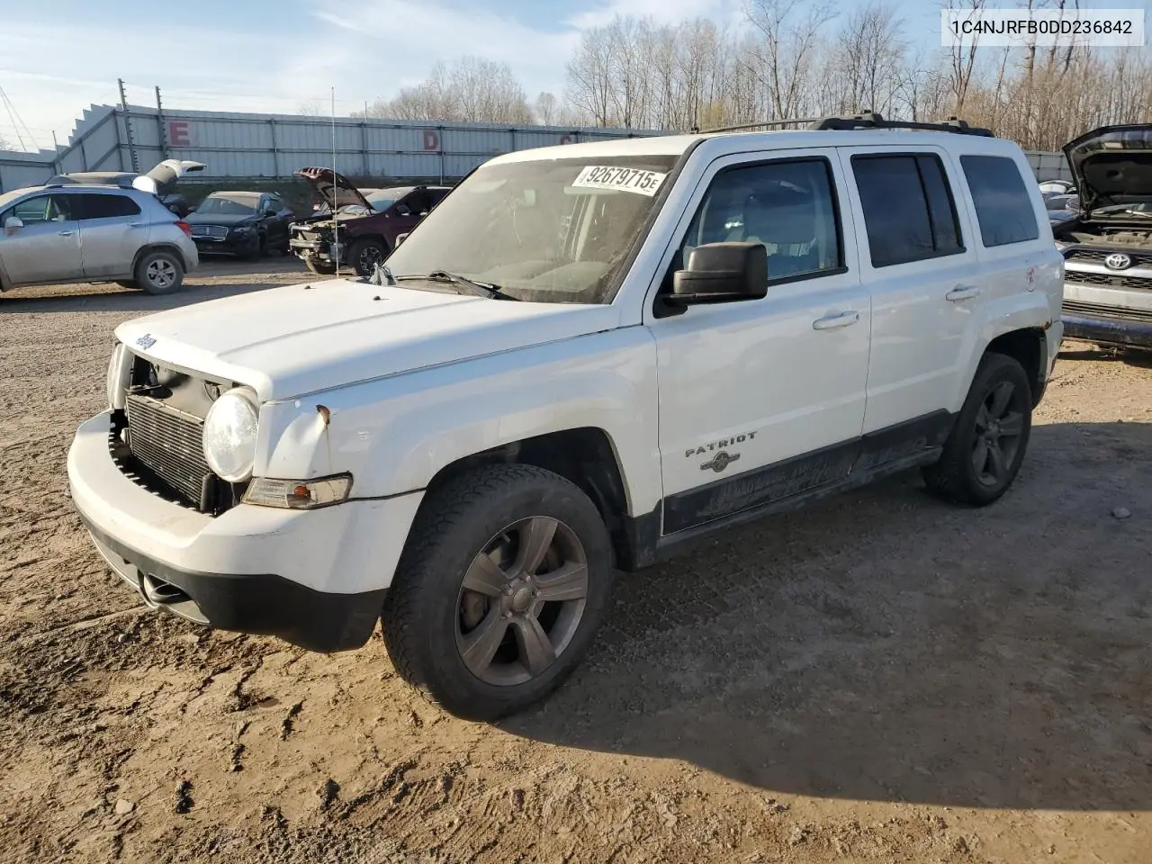 1C4NJRFB0DD236842 2013 Jeep Patriot Latitude