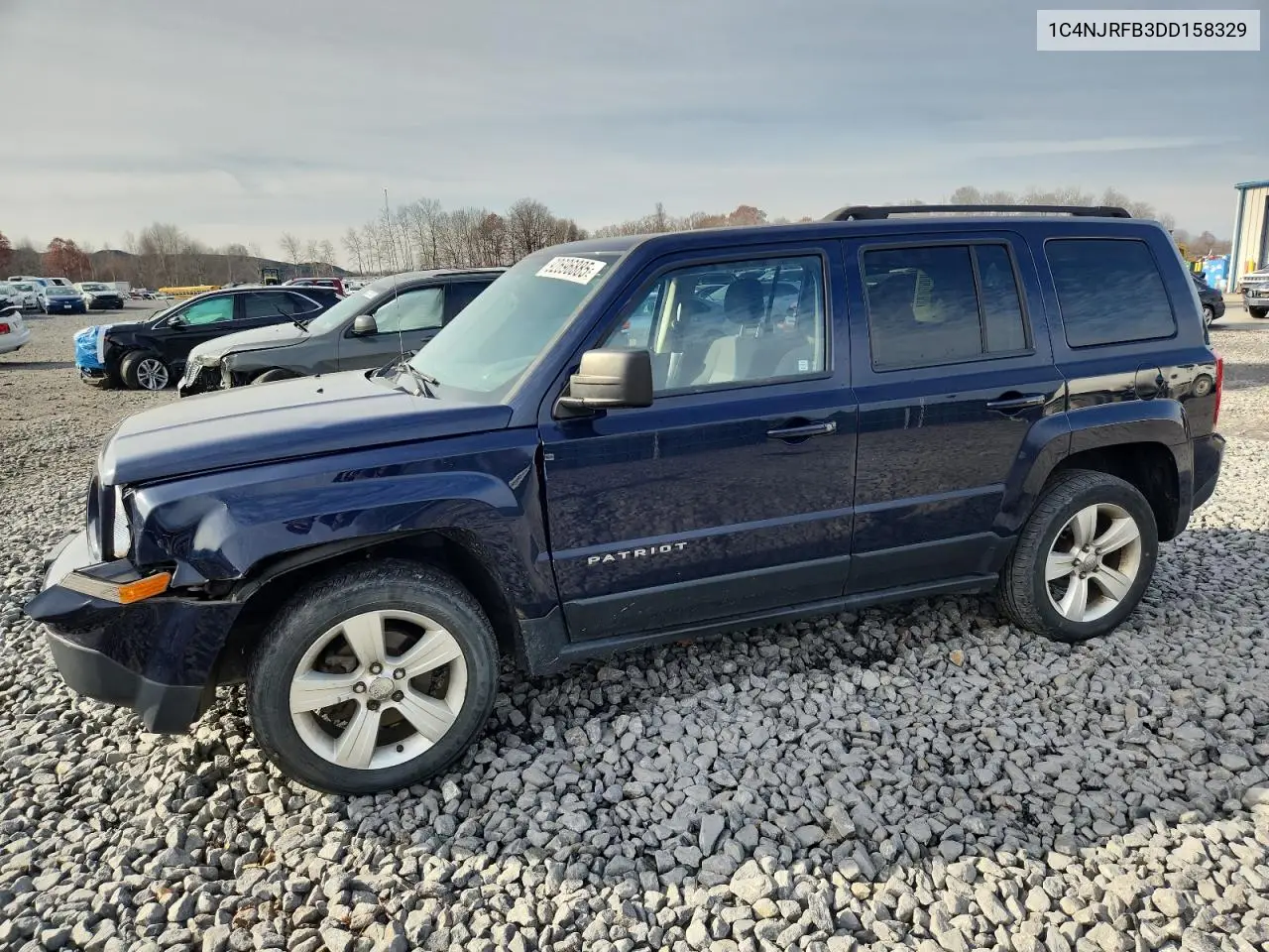 1C4NJRFB3DD158329 2013 Jeep Patriot Latitude
