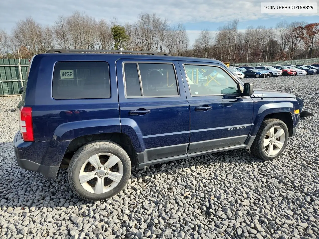 1C4NJRFB3DD158329 2013 Jeep Patriot Latitude