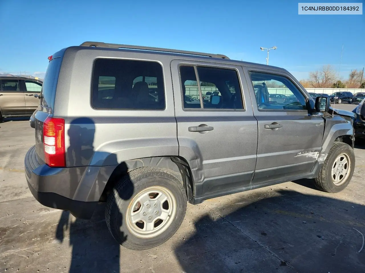 1C4NJRBB0DD184392 2013 Jeep Patriot Sport