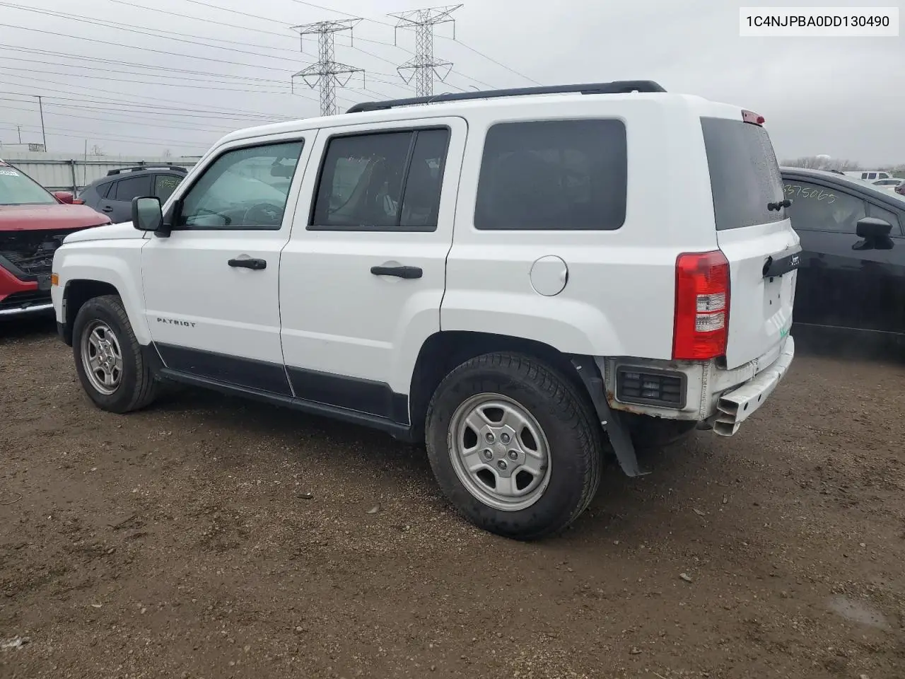 1C4NJPBA0DD130490 2013 Jeep Patriot Sport