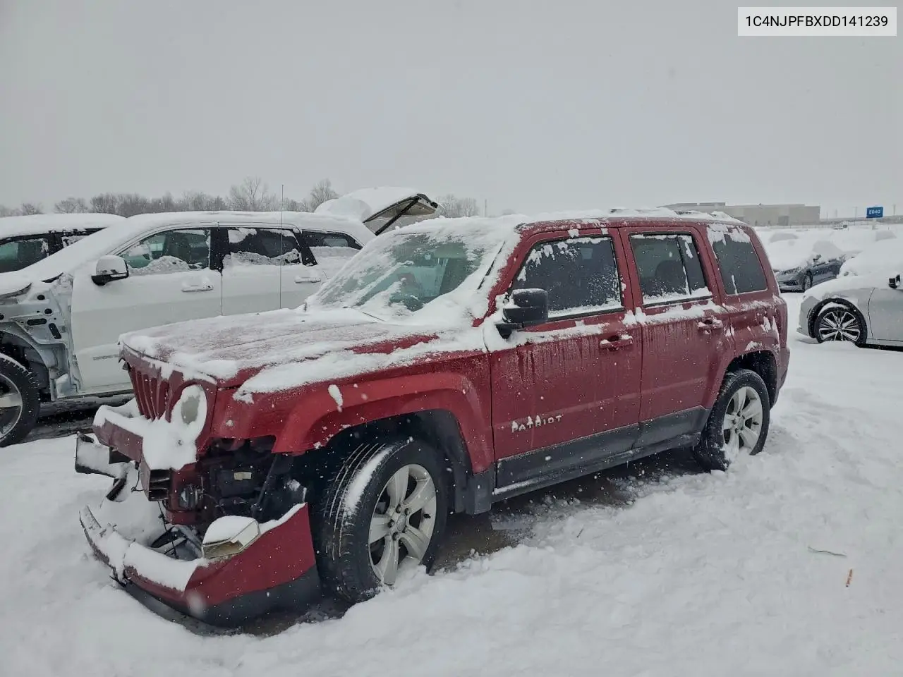 1C4NJPFBXDD141239 2013 Jeep Patriot Latitude