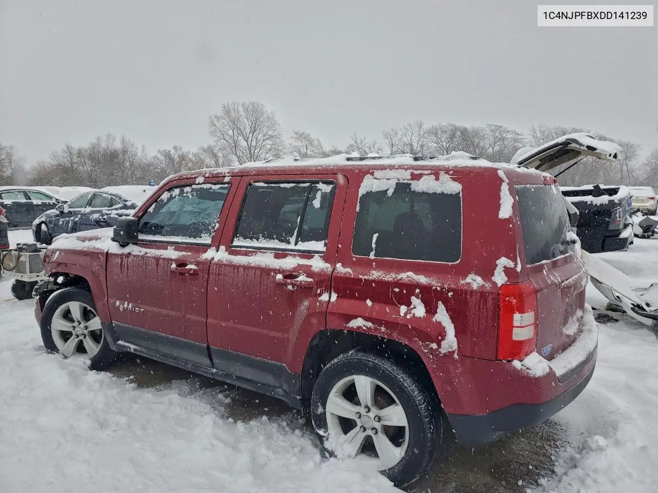 1C4NJPFBXDD141239 2013 Jeep Patriot Latitude