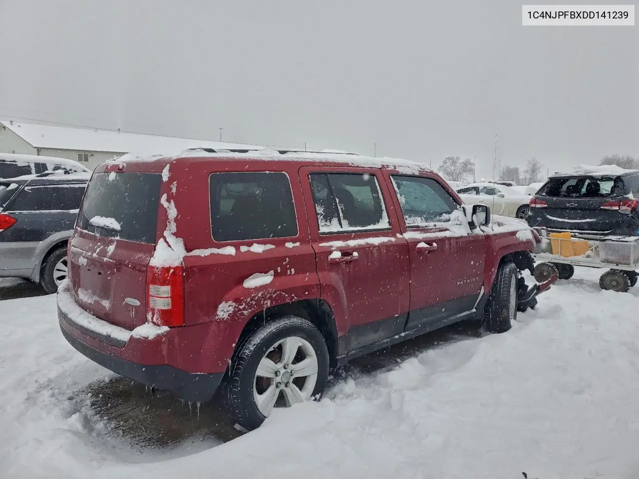 1C4NJPFBXDD141239 2013 Jeep Patriot Latitude