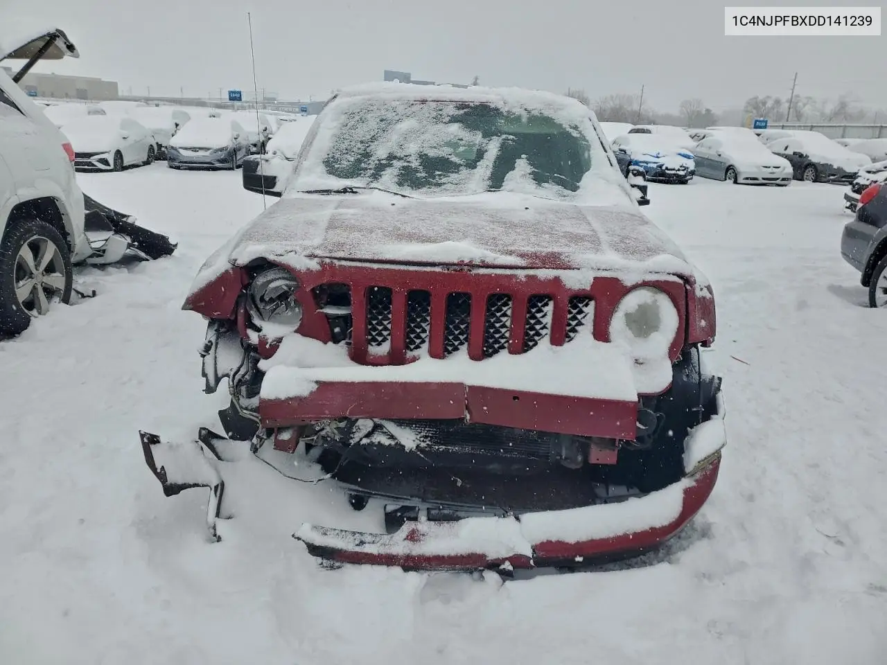 1C4NJPFBXDD141239 2013 Jeep Patriot Latitude