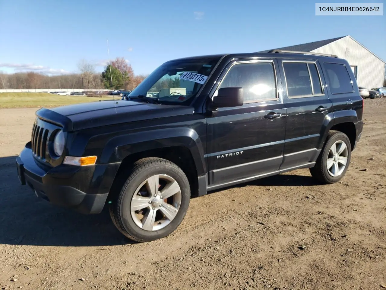 1C4NJRBB4ED626642 2014 Jeep Patriot Sport