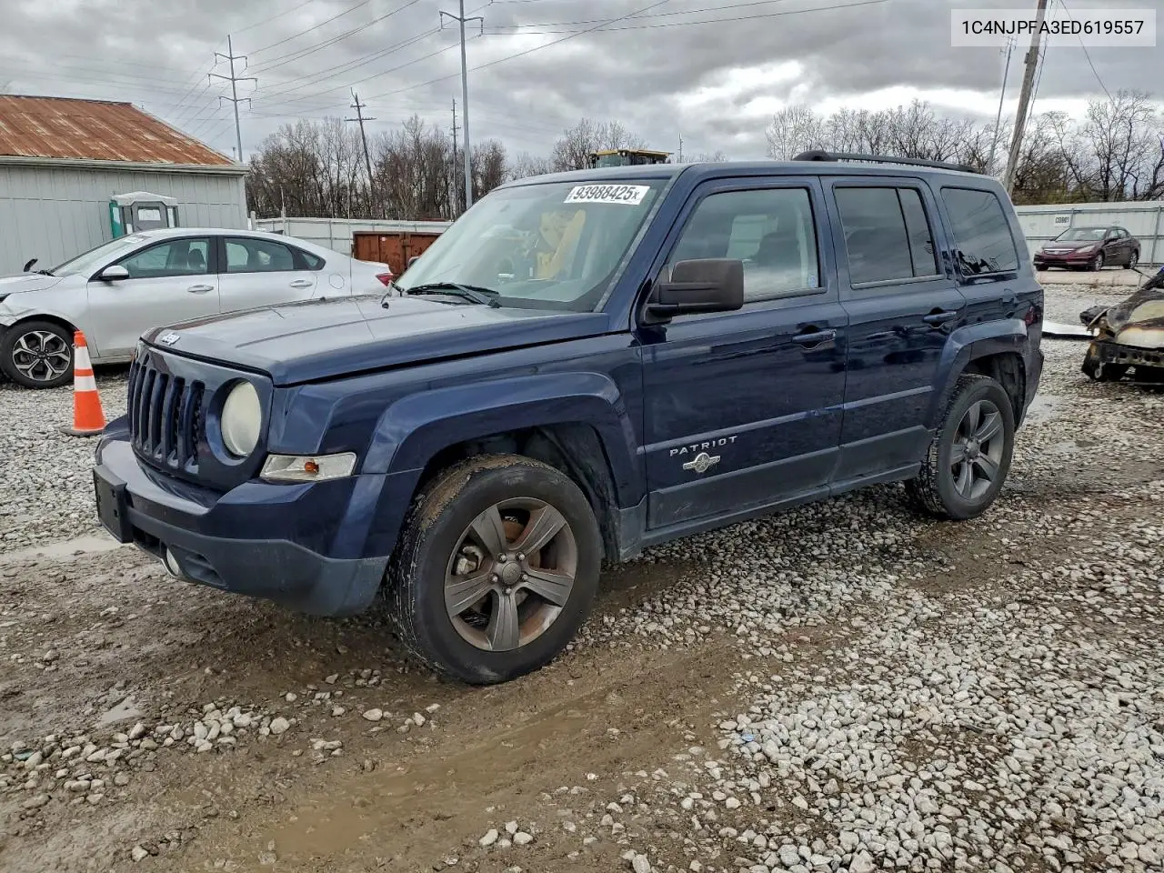 1C4NJPFA3ED619557 2014 Jeep Patriot Latitude