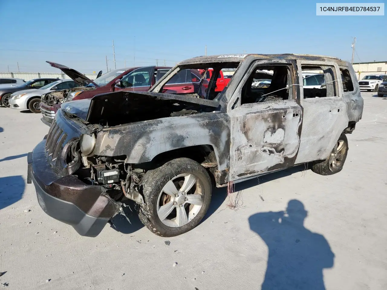 1C4NJRFB4ED784537 2014 Jeep Patriot Latitude