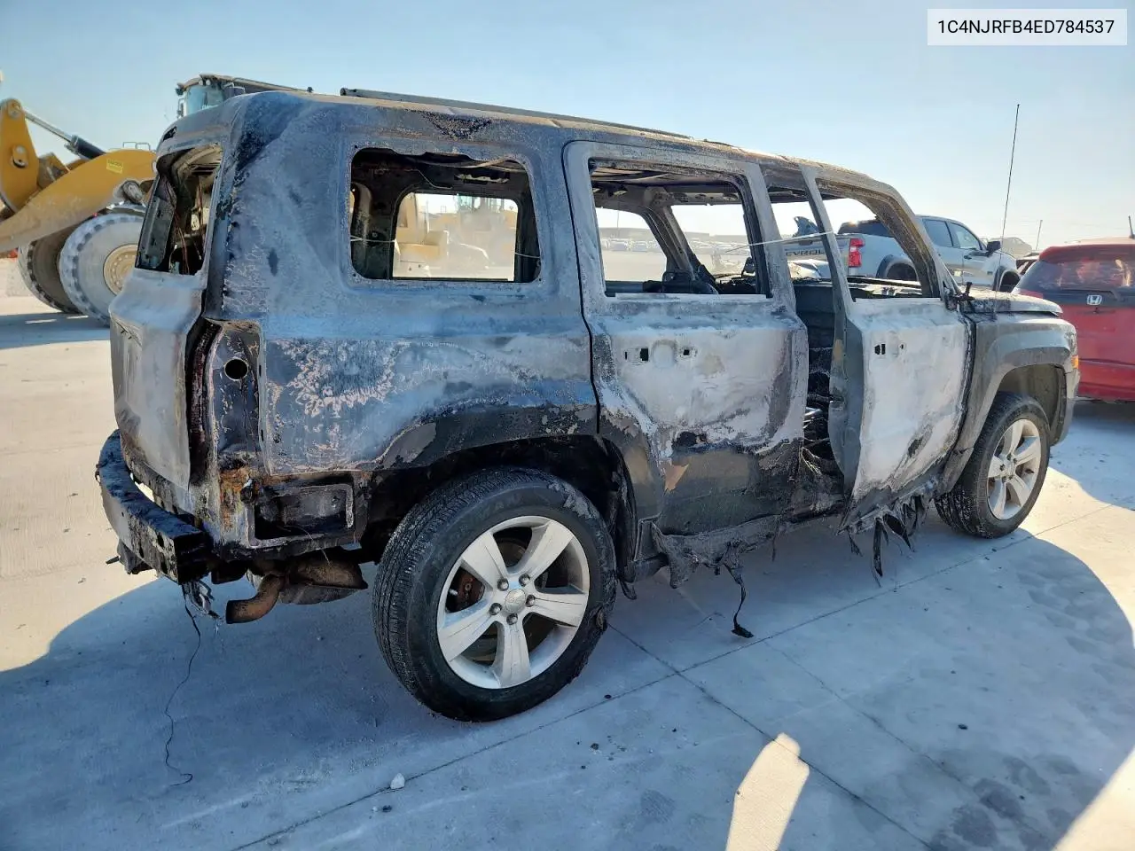 1C4NJRFB4ED784537 2014 Jeep Patriot Latitude