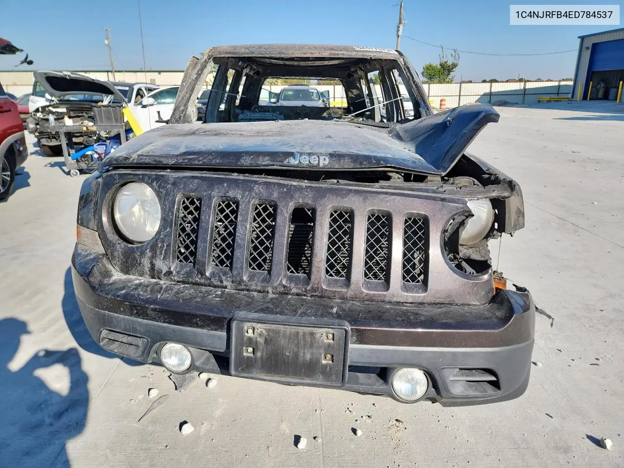 1C4NJRFB4ED784537 2014 Jeep Patriot Latitude