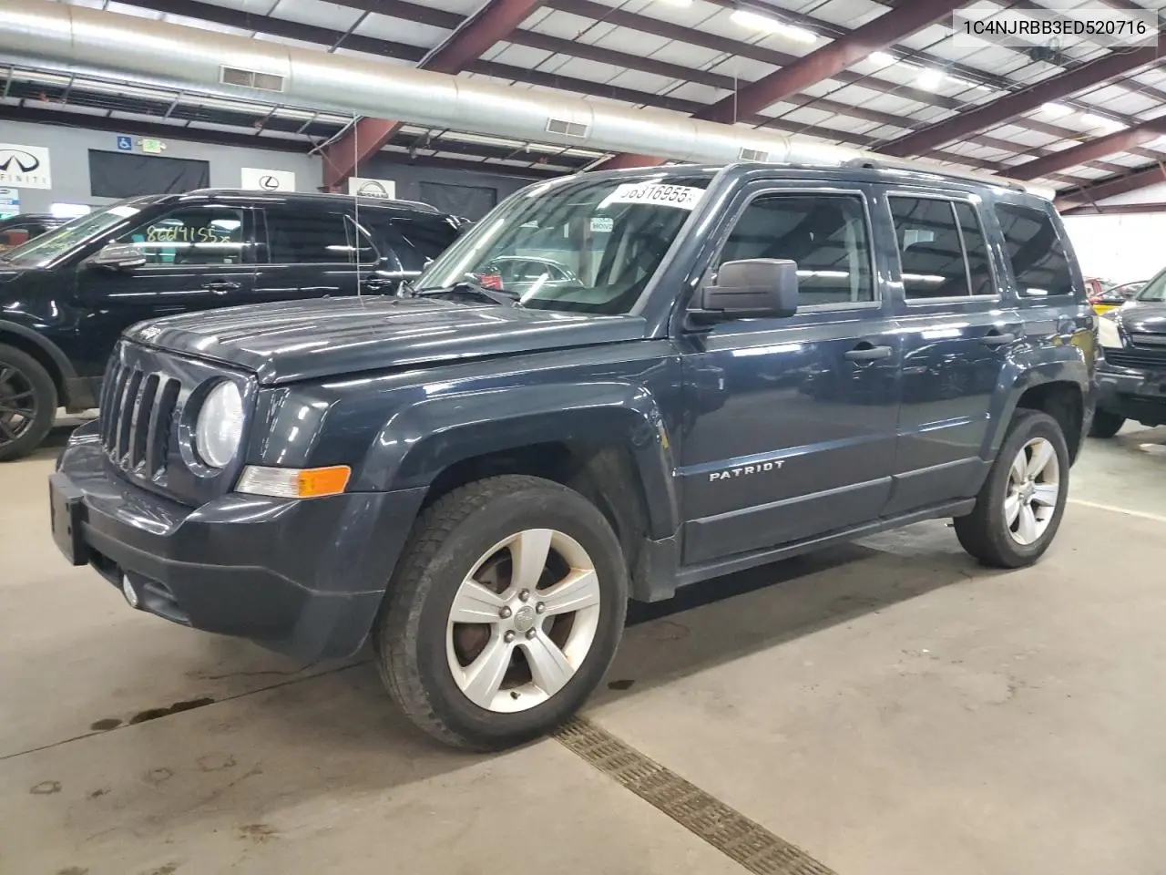 1C4NJRBB3ED520716 2014 Jeep Patriot Sport