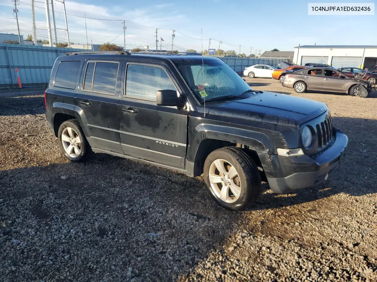 1C4NJPFA1ED632436 2014 Jeep Patriot Latitude