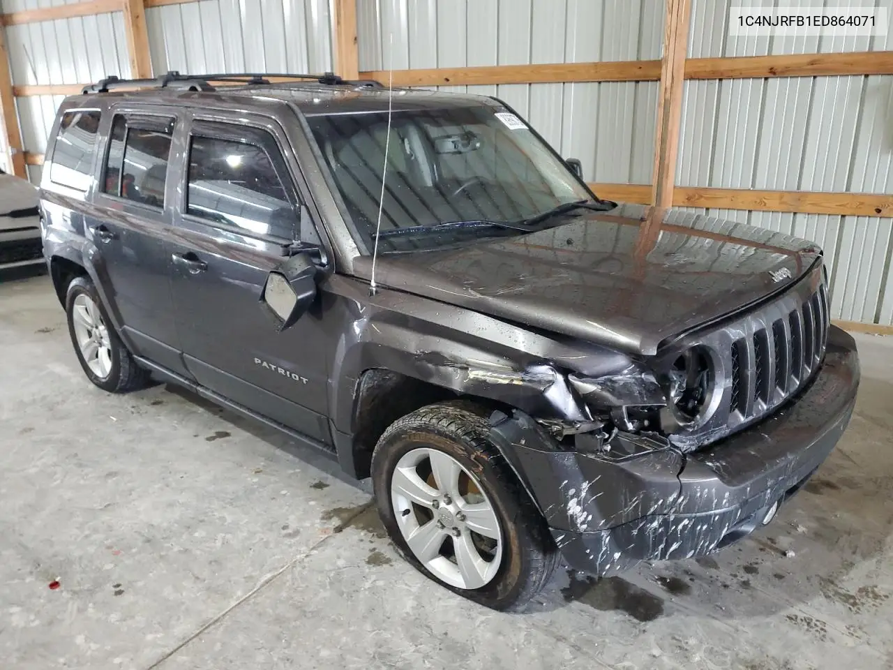 1C4NJRFB1ED864071 2014 Jeep Patriot Latitude