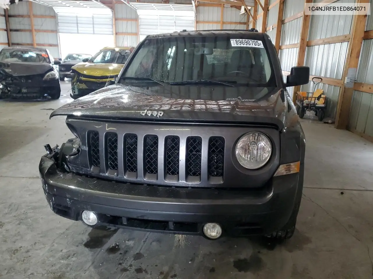 1C4NJRFB1ED864071 2014 Jeep Patriot Latitude