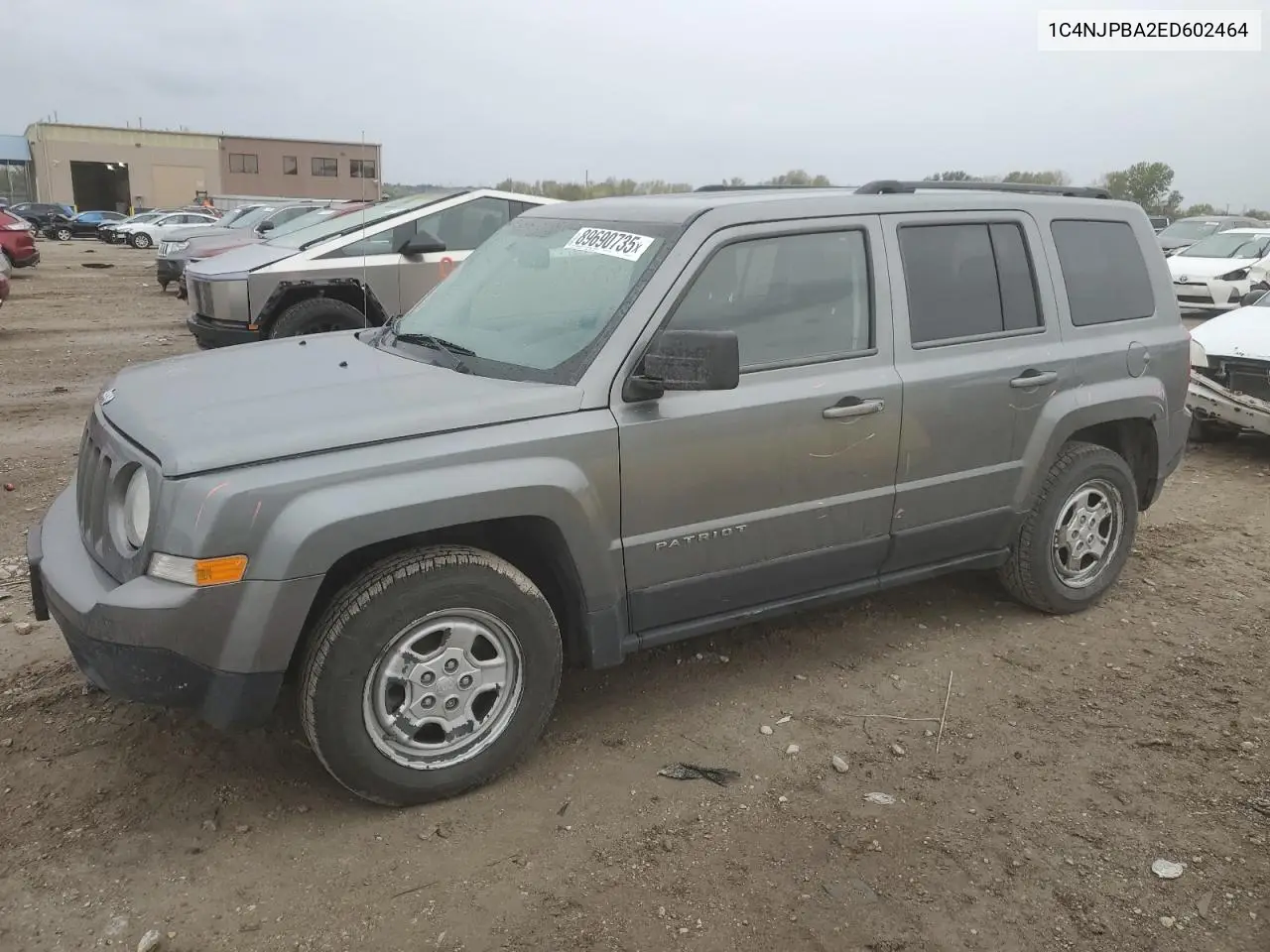 1C4NJPBA2ED602464 2014 Jeep Patriot Sport