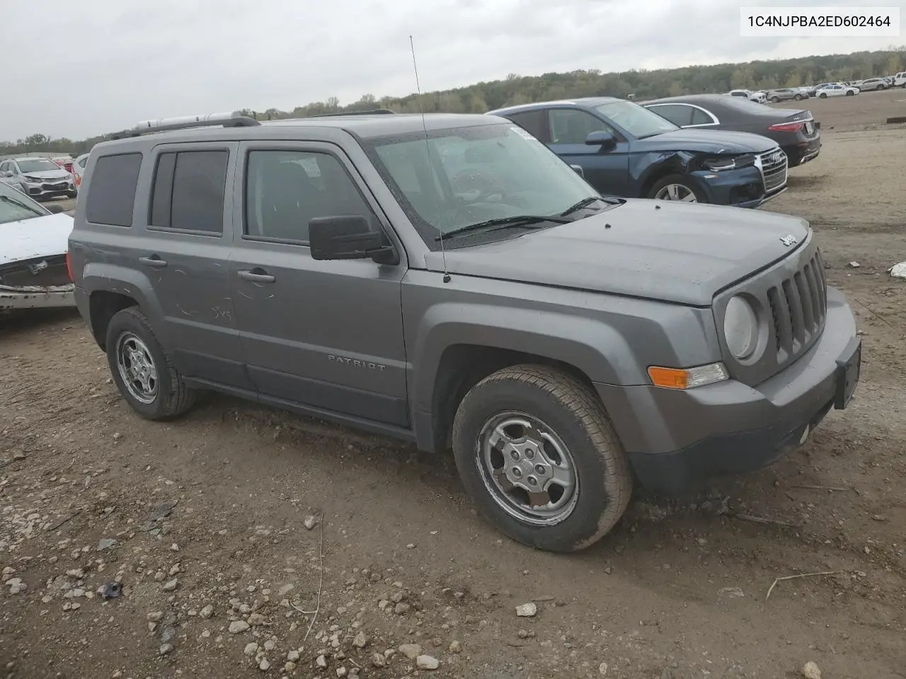 1C4NJPBA2ED602464 2014 Jeep Patriot Sport