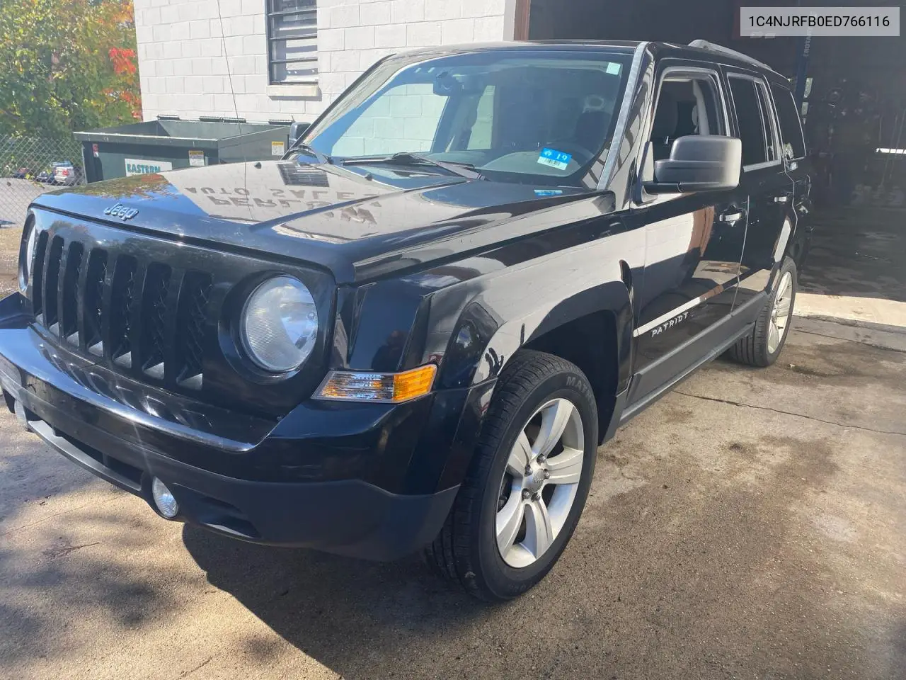 1C4NJRFB0ED766116 2014 Jeep Patriot Latitude