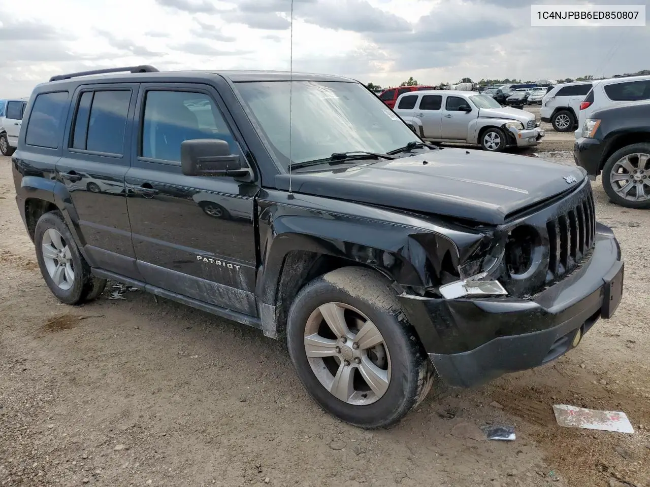 1C4NJPBB6ED850807 2014 Jeep Patriot Sport
