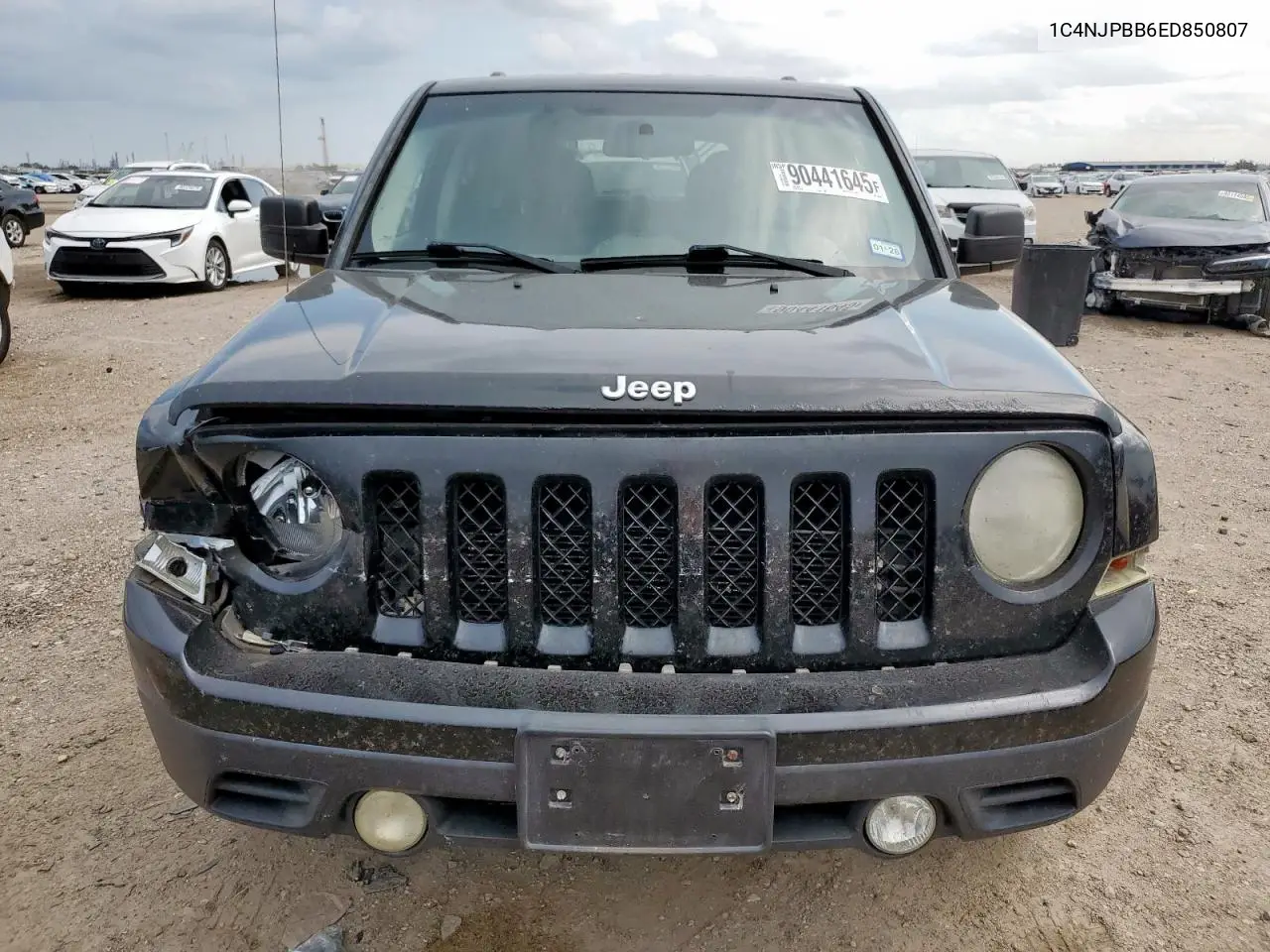 1C4NJPBB6ED850807 2014 Jeep Patriot Sport