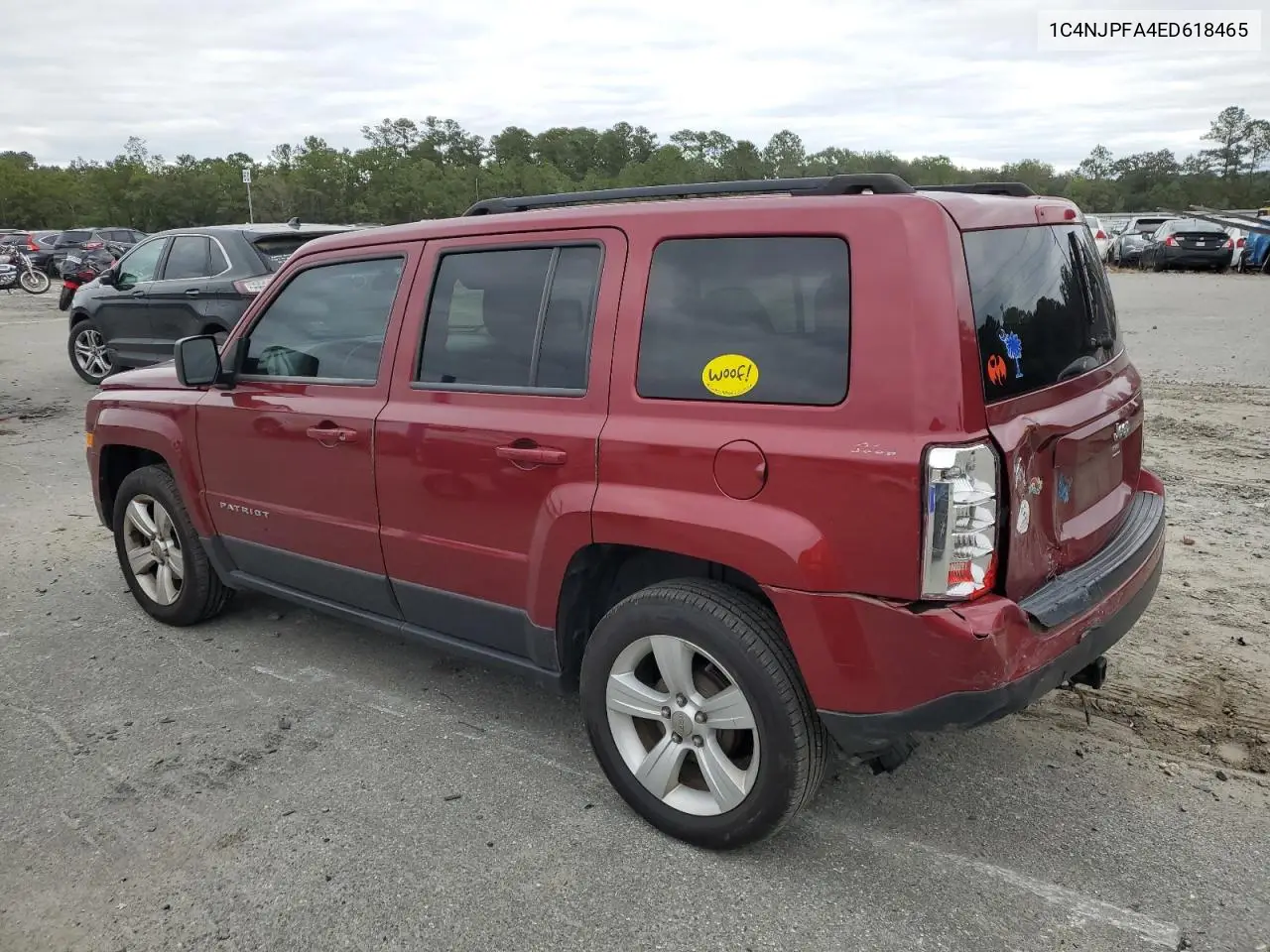 1C4NJPFA4ED618465 2014 Jeep Patriot Latitude
