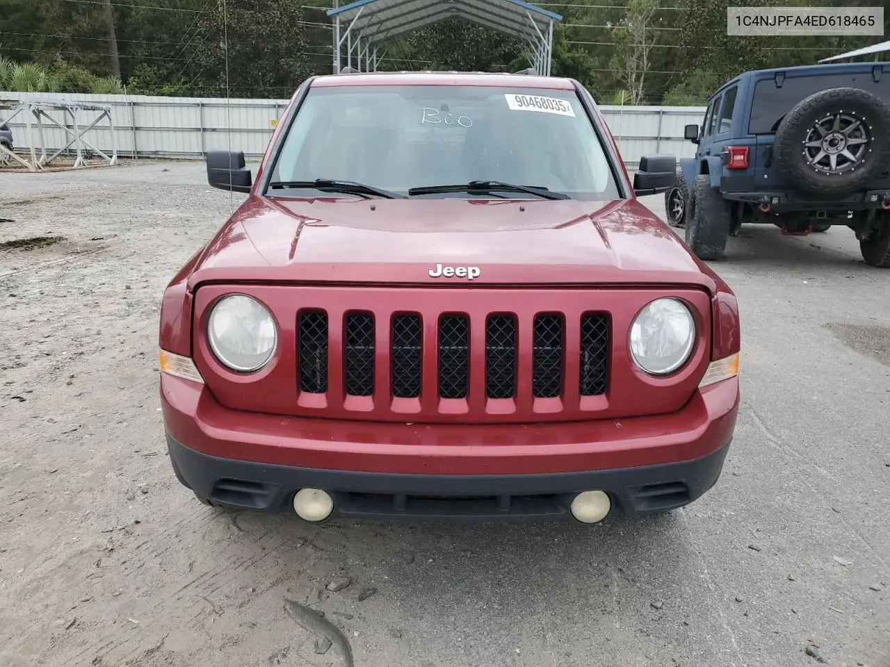 1C4NJPFA4ED618465 2014 Jeep Patriot Latitude