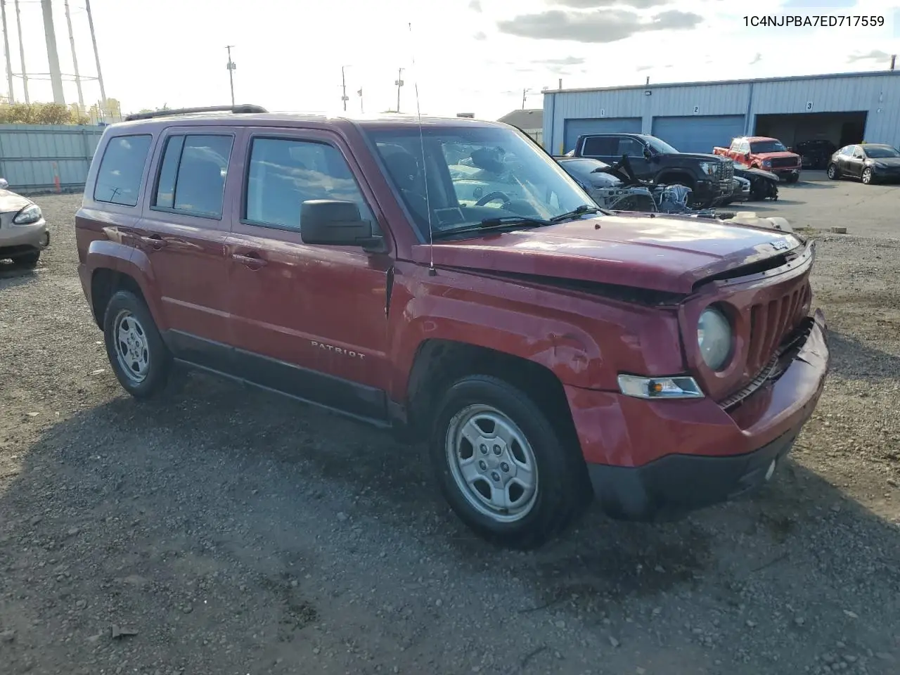 1C4NJPBA7ED717559 2014 Jeep Patriot Sport