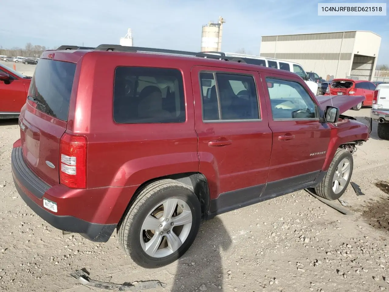 1C4NJRFB8ED621518 2014 Jeep Patriot Latitude