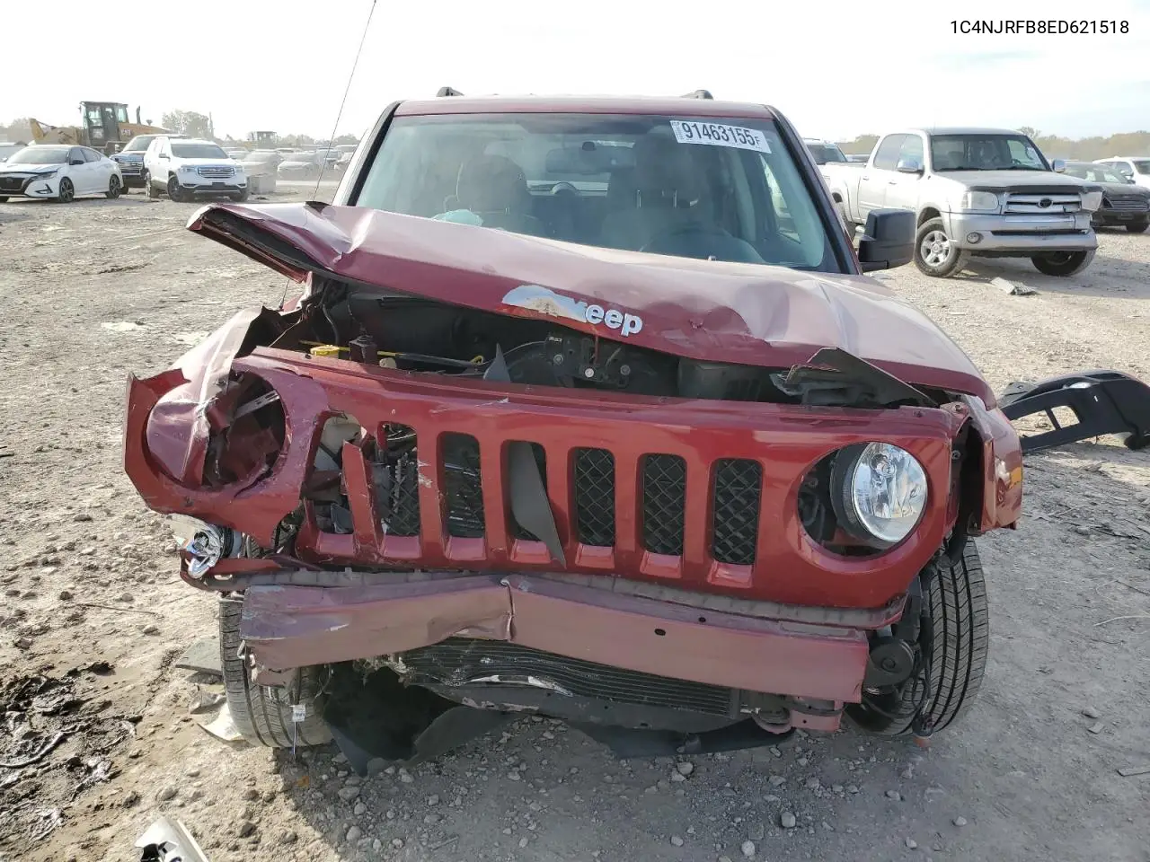 1C4NJRFB8ED621518 2014 Jeep Patriot Latitude