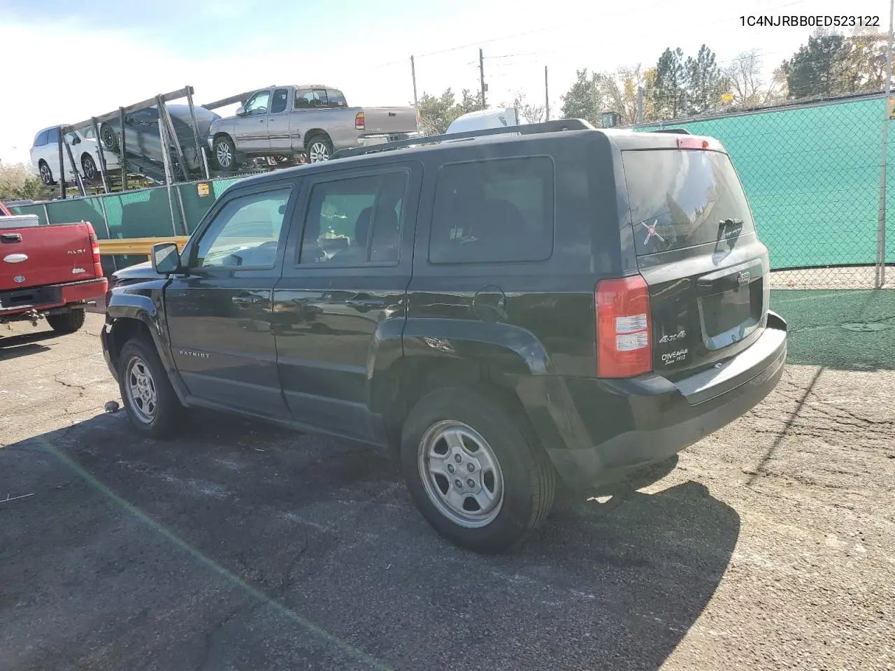 1C4NJRBB0ED523122 2014 Jeep Patriot Sport