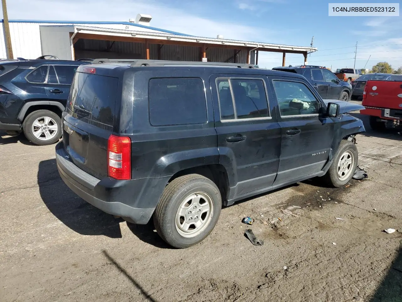 1C4NJRBB0ED523122 2014 Jeep Patriot Sport