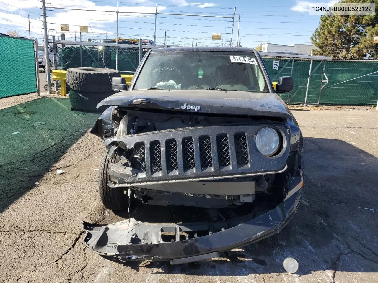 1C4NJRBB0ED523122 2014 Jeep Patriot Sport