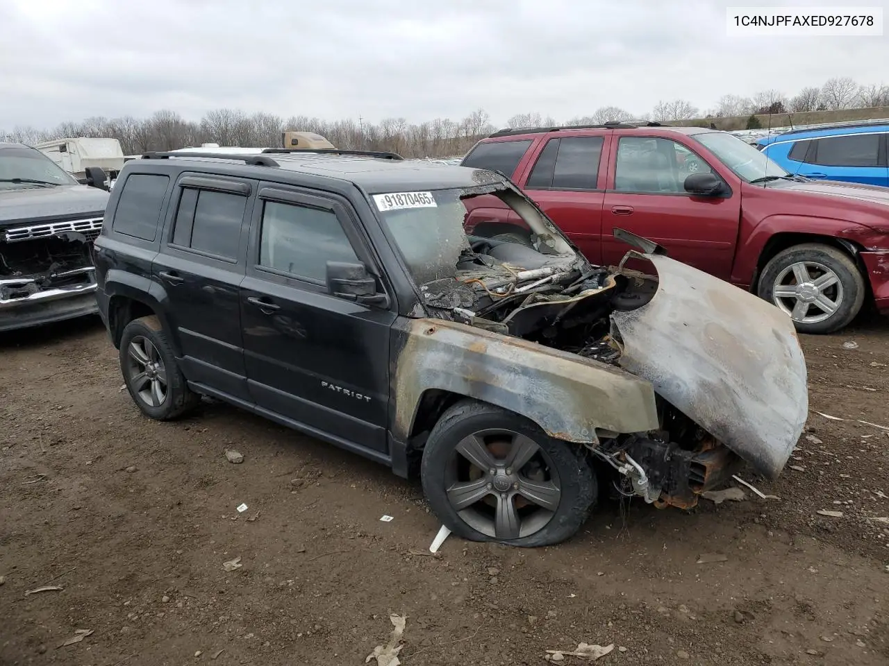 1C4NJPFAXED927678 2014 Jeep Patriot Latitude