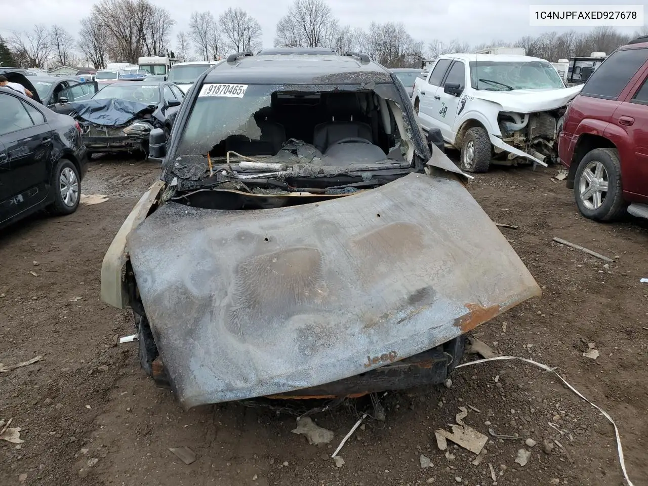 1C4NJPFAXED927678 2014 Jeep Patriot Latitude