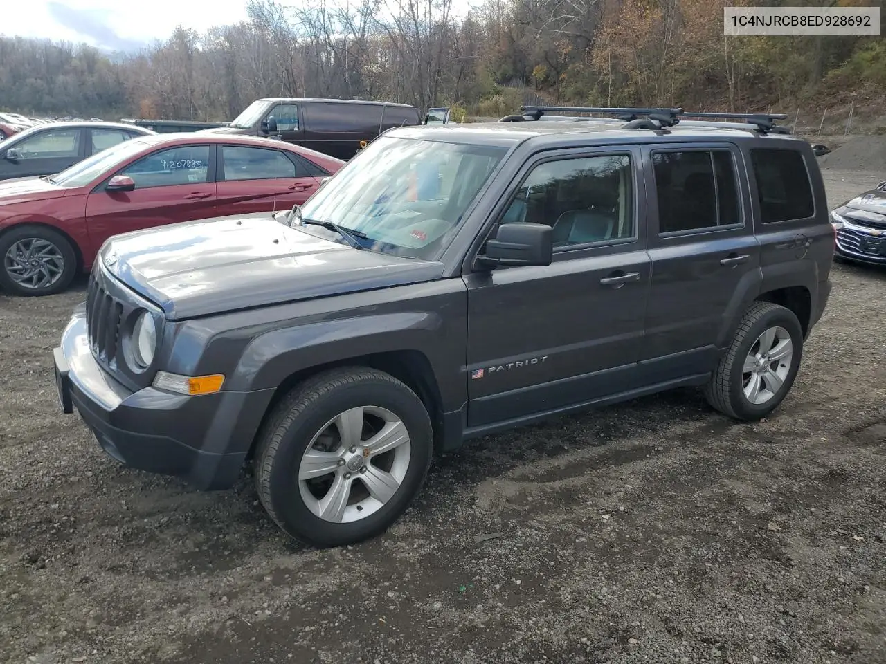 1C4NJRCB8ED928692 2014 Jeep Patriot Limited