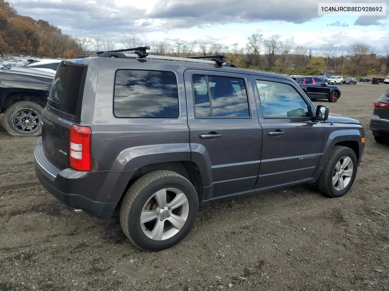 1C4NJRCB8ED928692 2014 Jeep Patriot Limited