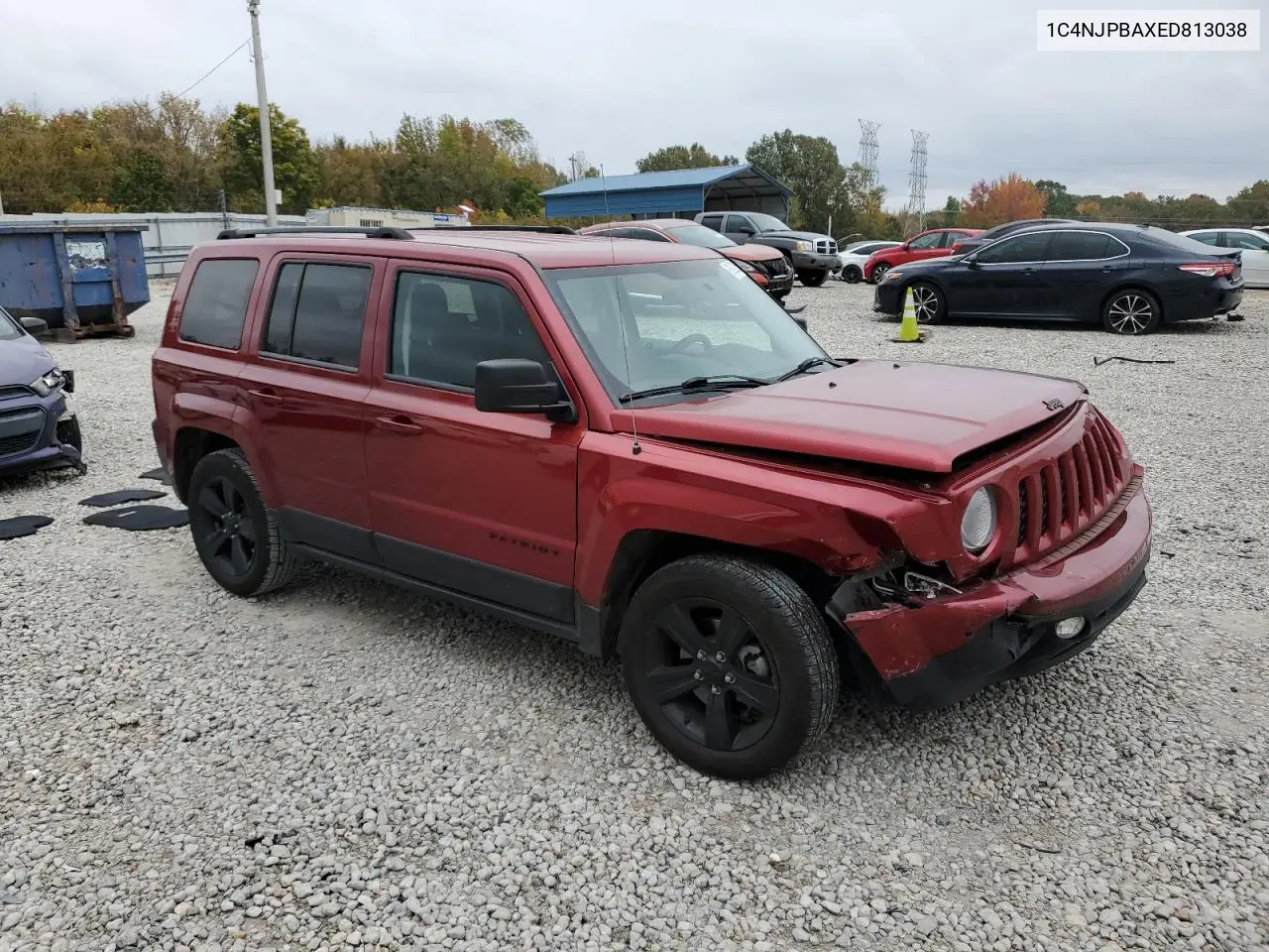 1C4NJPBAXED813038 2014 Jeep Patriot Sport