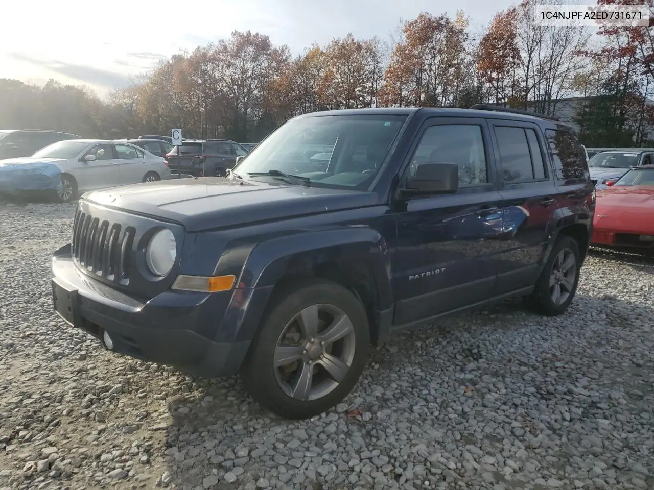 1C4NJPFA2ED731671 2014 Jeep Patriot Latitude