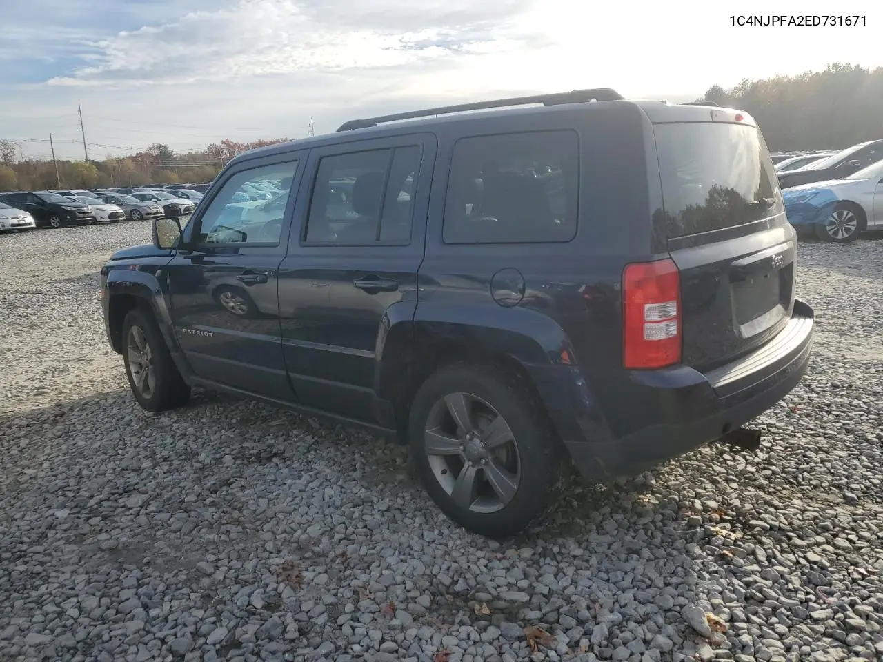 1C4NJPFA2ED731671 2014 Jeep Patriot Latitude